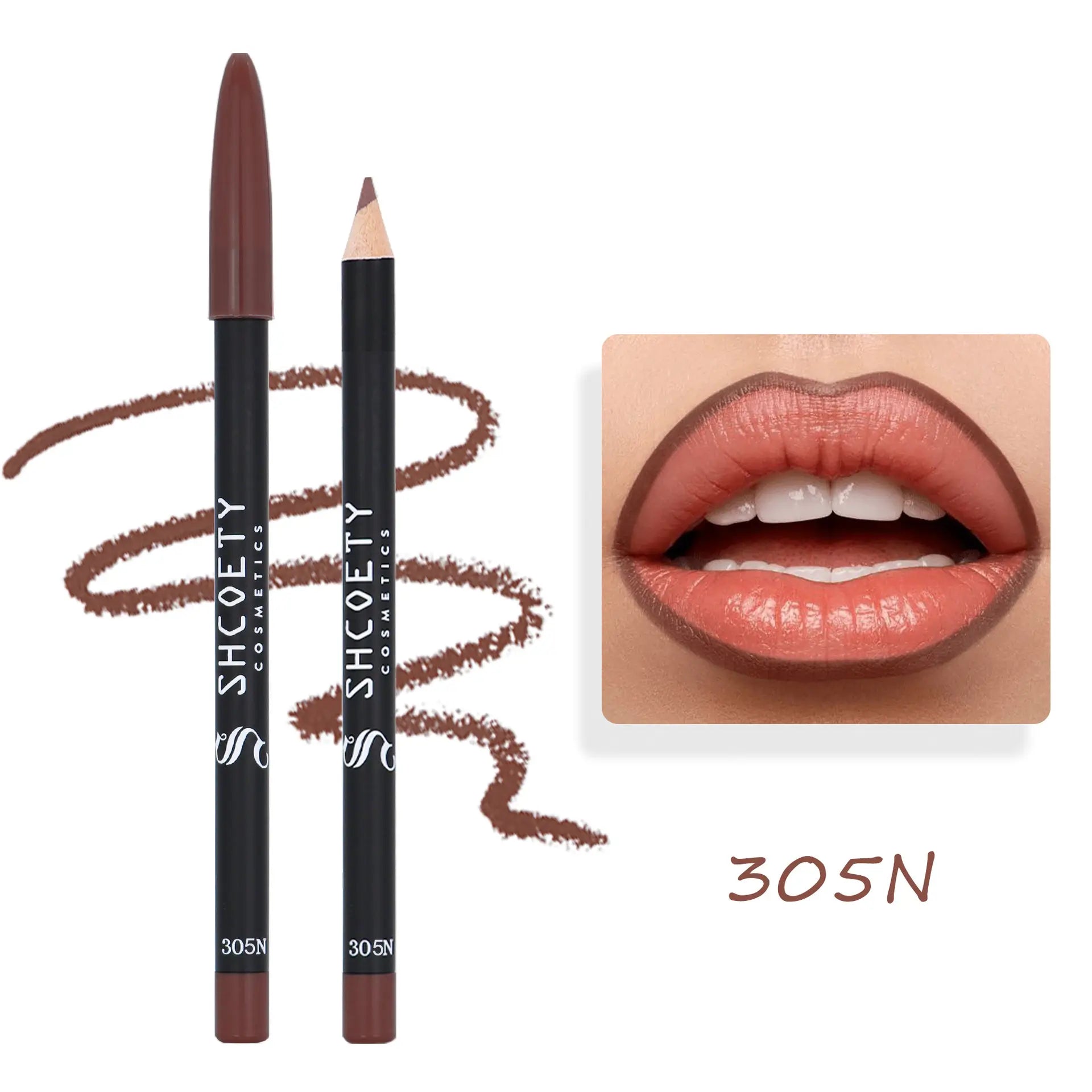 12-Color Matte Lipstick & Lip Liner Set – Long-Lasting, Non-Fading Finish