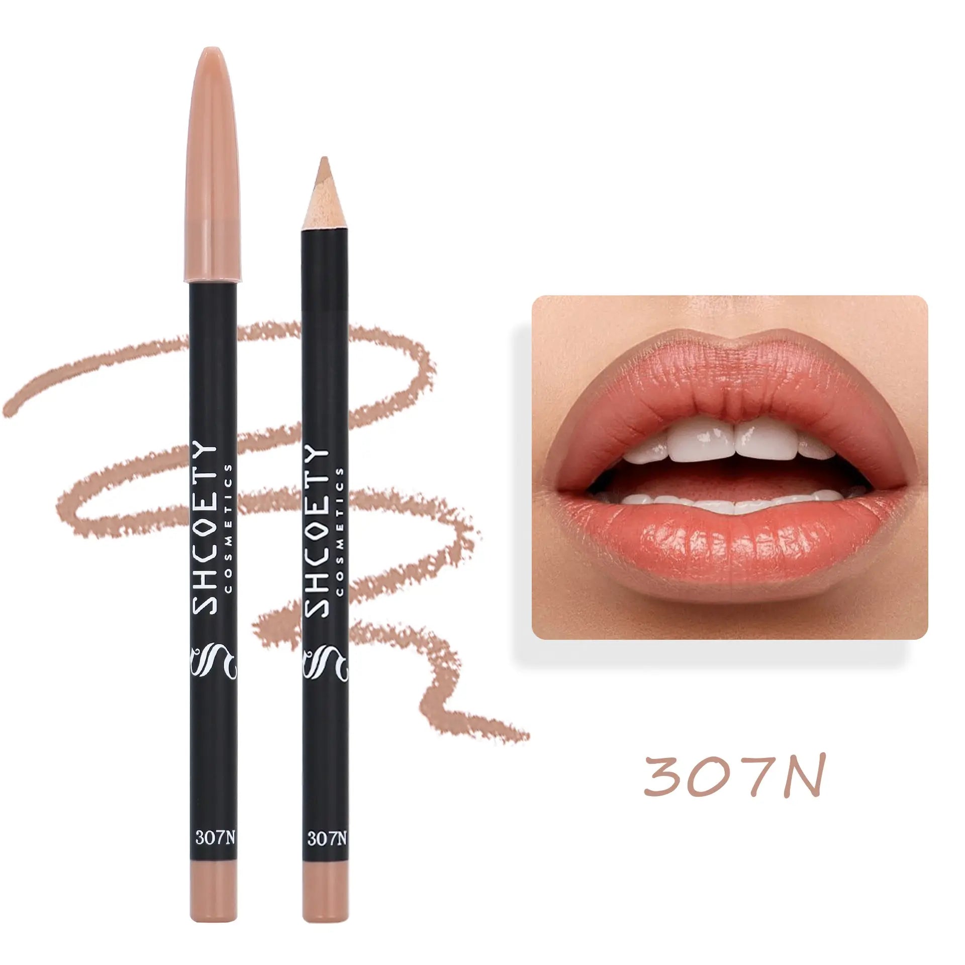 12-Color Matte Lipstick & Lip Liner Set – Long-Lasting, Non-Fading Finish