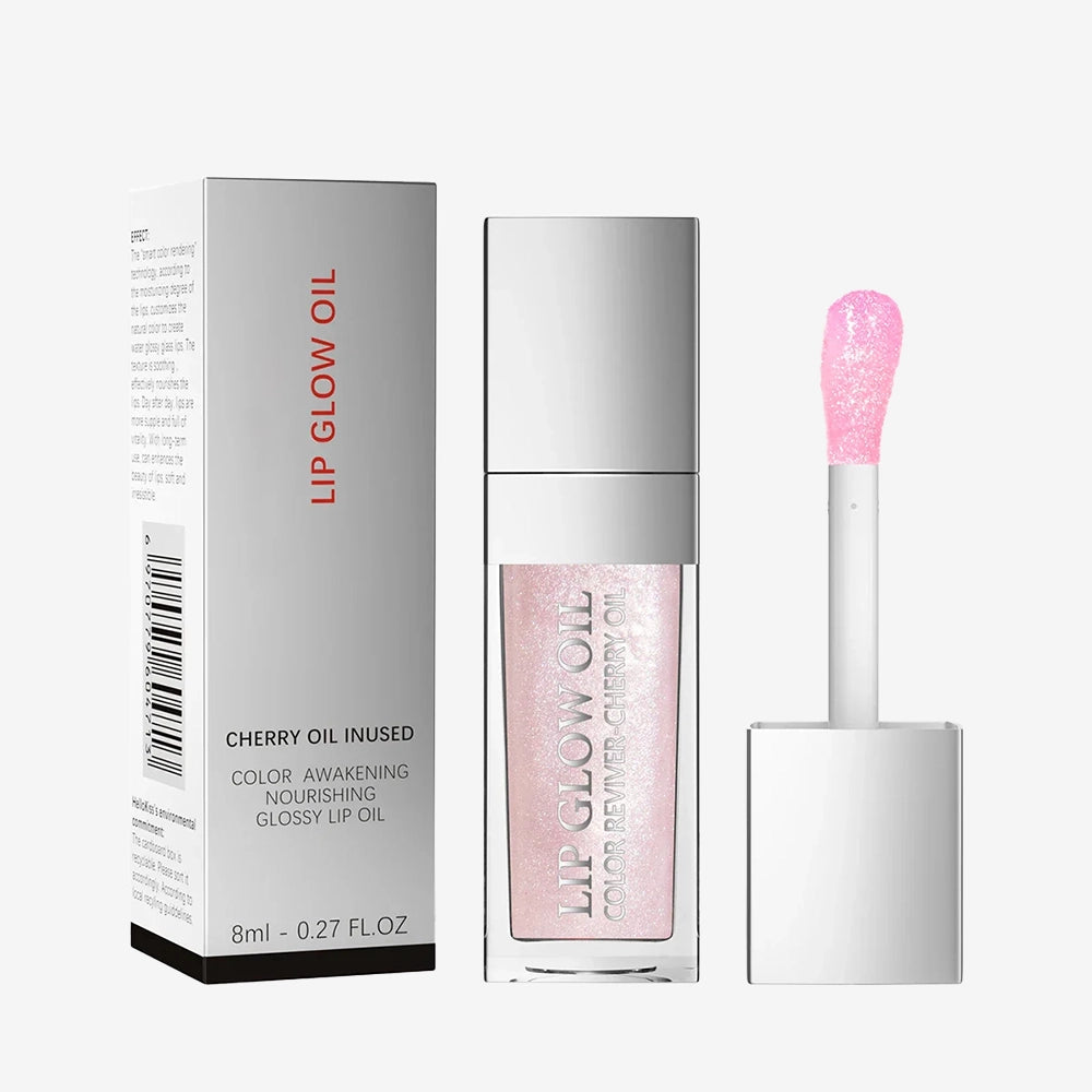 Dudu Hydrating Lip Oil - Transparent Glossy Lip Glaze, Glassy Shine for Moisturized Lips