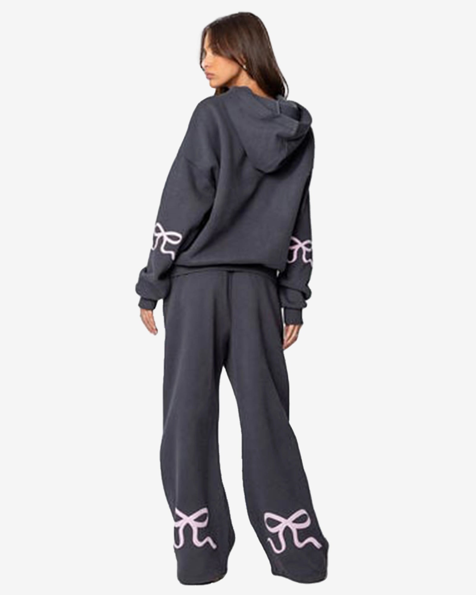 Cozy Chic Bow Detail Hoodie for Effortless Style