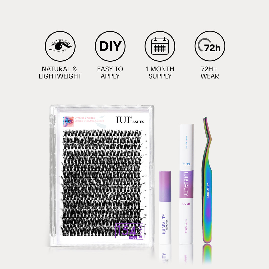 DIY Eyelash Extension Kit (Get 4 Free Lash Accessories)