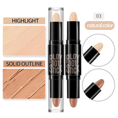 Dual-Ended Contour Stick - Highlight & Conceal for Effortless Face Shaping and Radiance