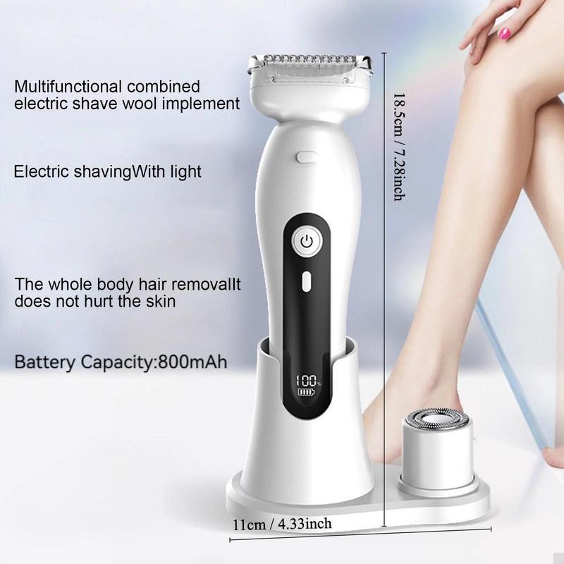 White Electric Shaver for Women